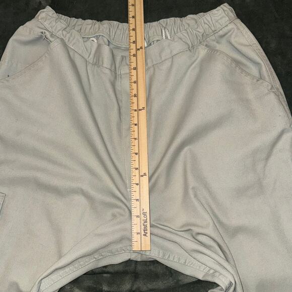 Vintage Gray Dodge Ram Cargo Utility Pants Men's Size 37/38 x 32 Streetwear - Picture 6 of 9